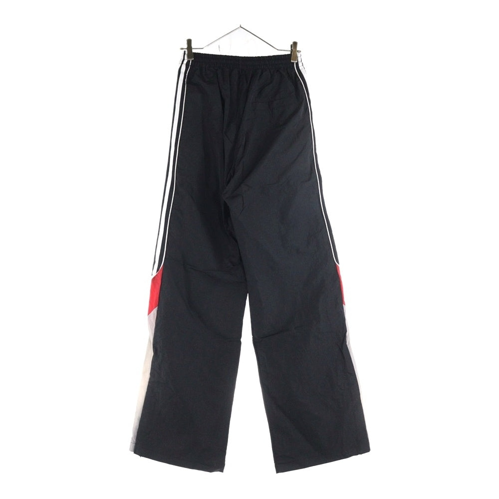 PROJECT G/R(プロジェクトジーアール) 25SS RETRO BAGGY NYLON TRACK PANTS レトロバギーナイロンパンツ ブラック PG25SSMB06