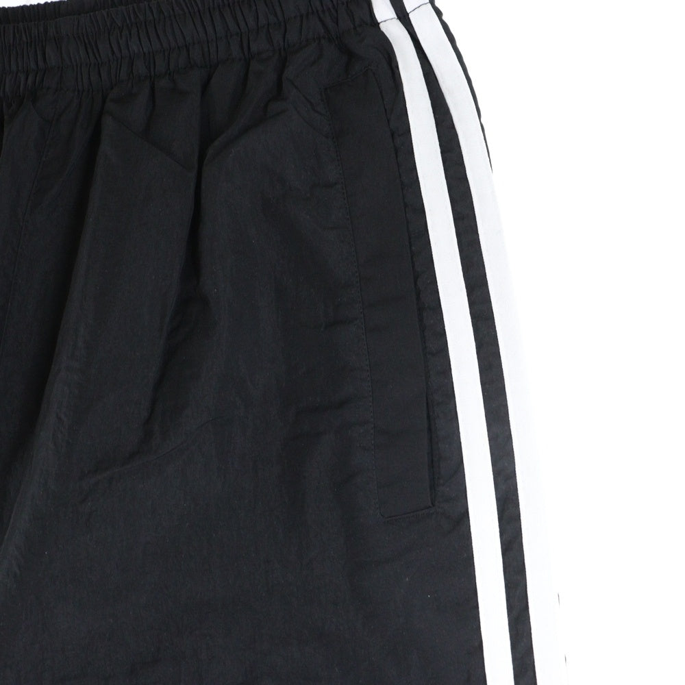 PROJECT G/R(プロジェクトジーアール) 25SS RETRO BAGGY NYLON TRACK PANTS レトロバギーナイロンパンツ ブラック PG25SSMB06