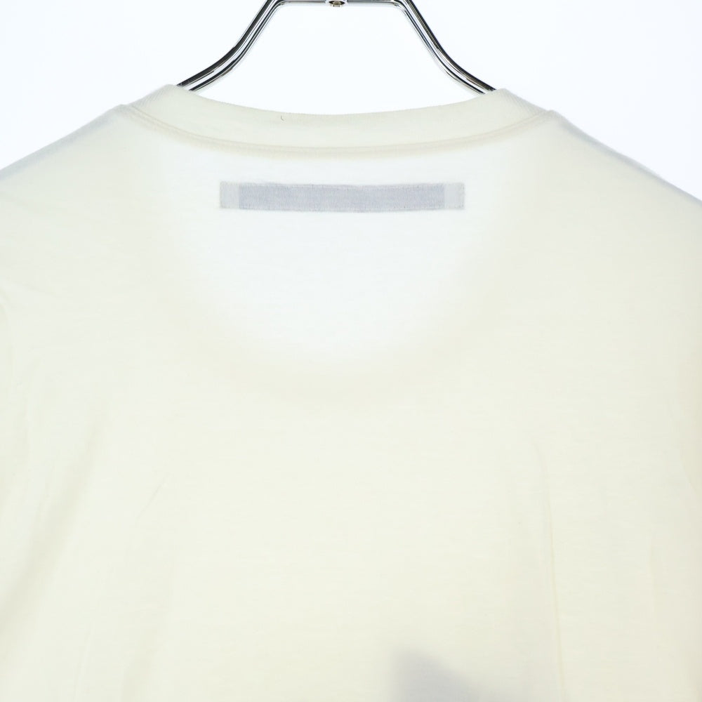 JULIUS(ユリウス) 23SS ドレープ オーバーサイズ半袖Tシャツ カットソー アイボリー 817CPM1