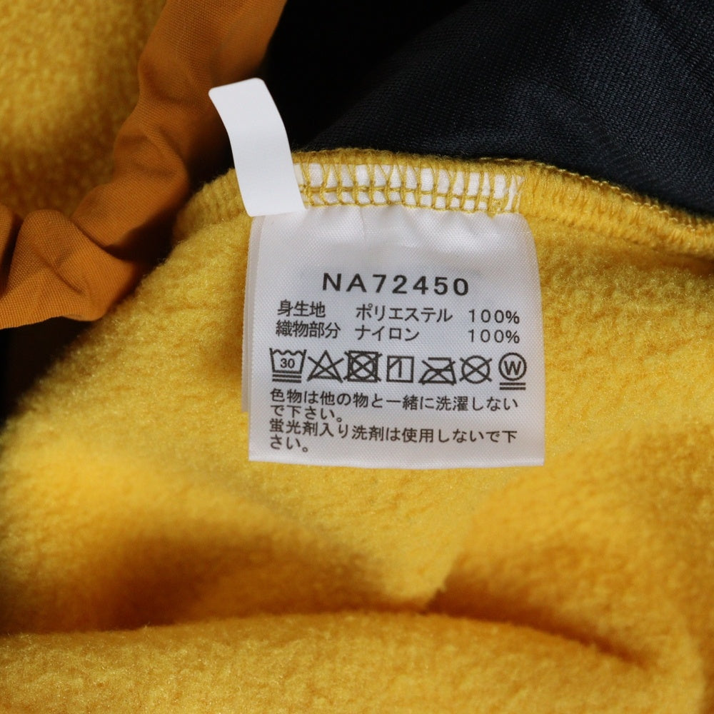THE NORTH FACE(ザノースフェイス) デナリジャケット フリース ジップアップ イエロー NA72450
