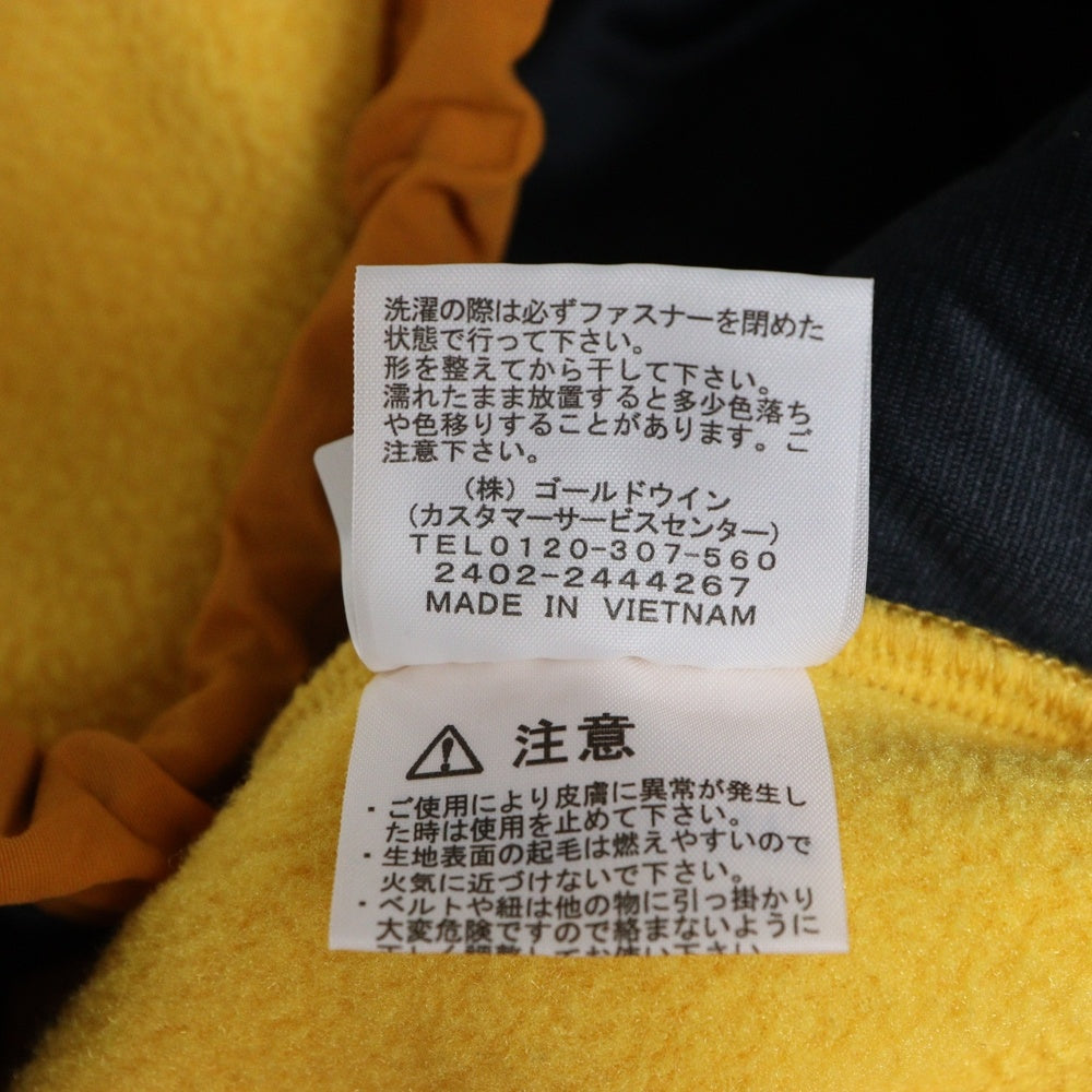 THE NORTH FACE(ザノースフェイス) デナリジャケット フリース ジップアップ イエロー NA72450