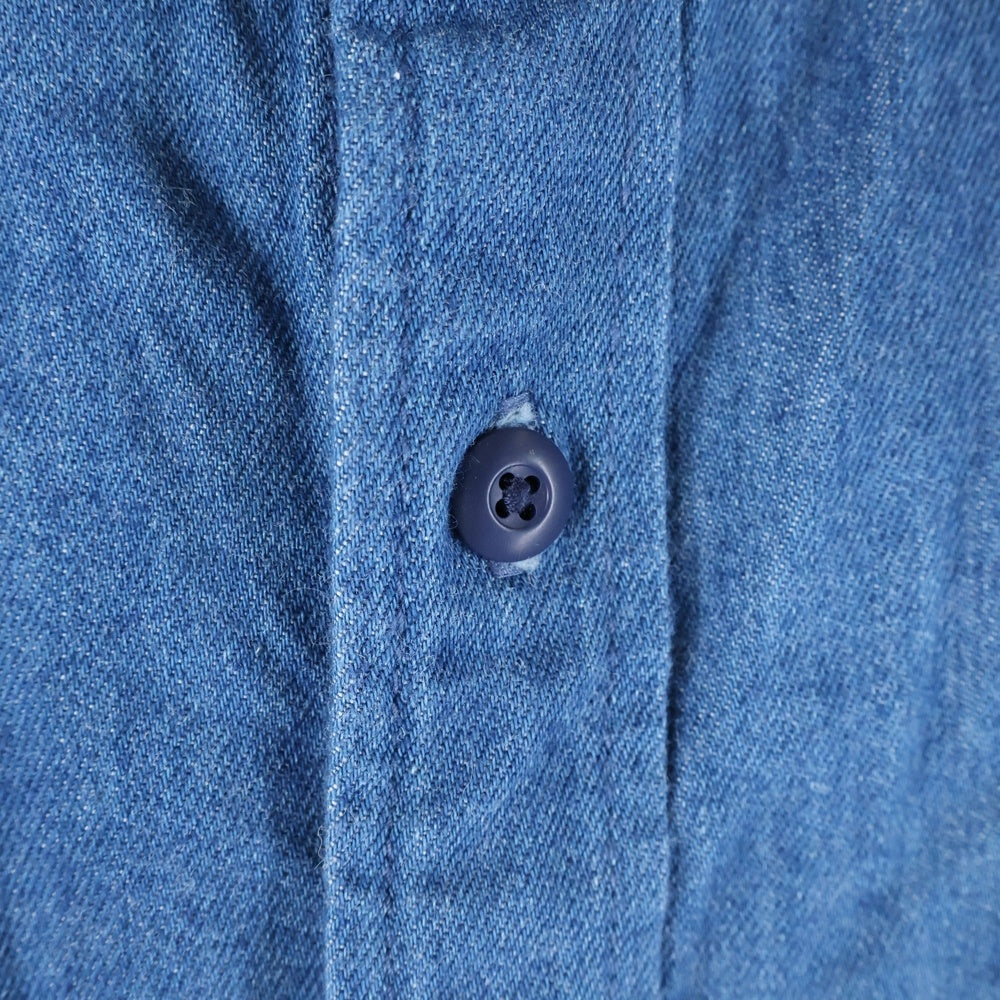 HELLY HANSEN(ヘリーハンセン) Flameproof Denim Shirts フレームプルーフデニム長袖シャツ インディゴ HOE32161