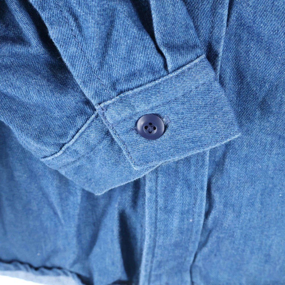 HELLY HANSEN(ヘリーハンセン) Flameproof Denim Shirts フレームプルーフデニム長袖シャツ インディゴ HOE32161