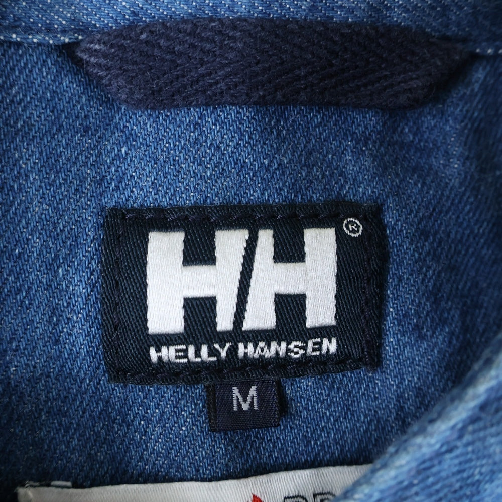 HELLY HANSEN(ヘリーハンセン) Flameproof Denim Shirts フレームプルーフデニム長袖シャツ インディゴ HOE32161