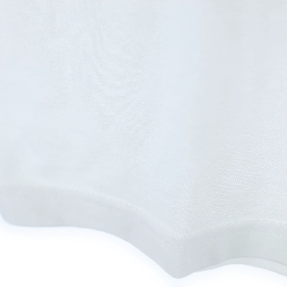 NO BRAND(ノーブランド) BIOTOP ×KATE MOSS ビオトープ ケイトモス プリント半袖Tシャツ クルーネックカットソー ホワイト BOM-05040-C