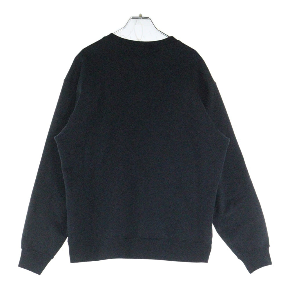 SUPREME(シュプリーム) 20AW ×NIKE Jewel Crewneck フロントロゴ クルーネック 長袖スウェット トレーナー ブラック