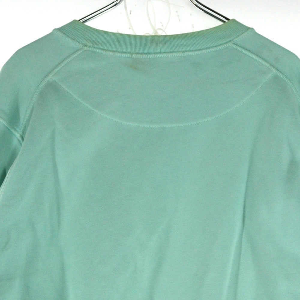STONE ISLAND(ストーンアイランド) 21AW Crewneck Sweatshirt 袖ロゴワッペン クルーネック 長袖スウェット トレーナー ライトグリーン 741563051