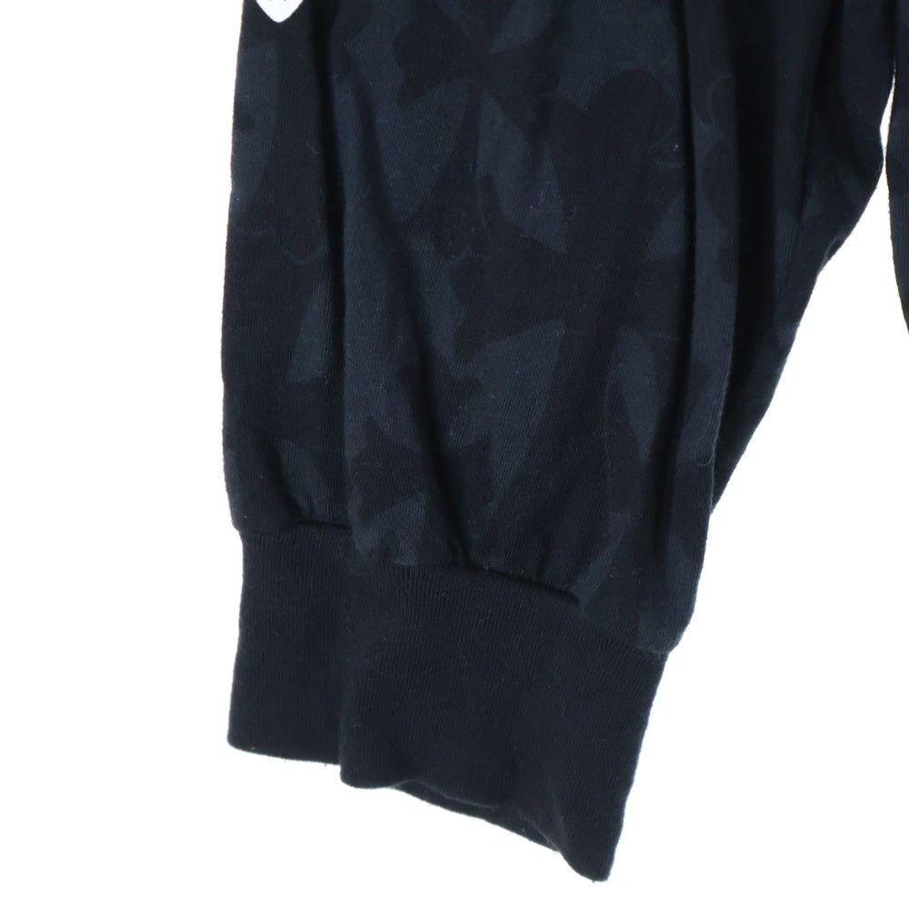 CHROME HEARTS(クロムハーツ) Graveyard Cemetery Cross L/S T-Shirt グレイブ ヤード セメタリークロス ロングTシャツ ブラック
