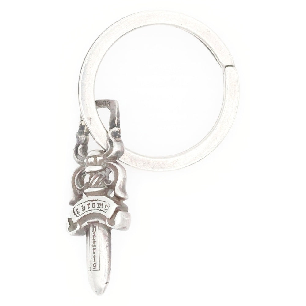 CHROME HEARTS(クロムハーツ) RNG&No5 DGGR キーリング#5ダガー シルバーキーリング