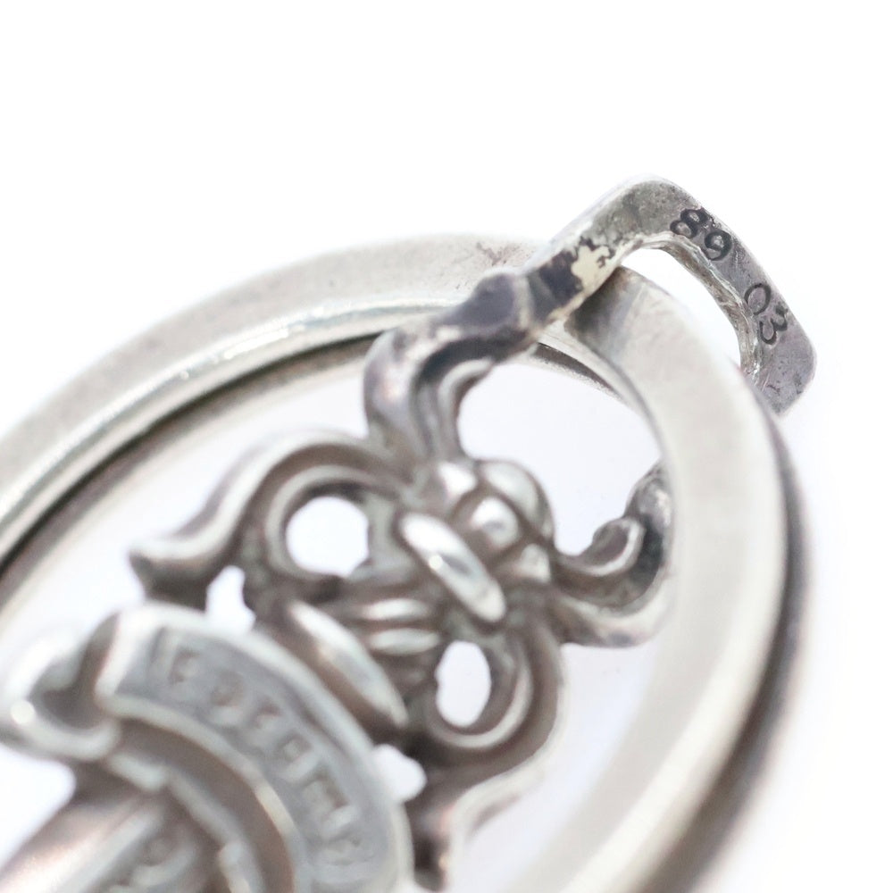 CHROME HEARTS(クロムハーツ) RNG&No5 DGGR キーリング#5ダガー シルバーキーリング