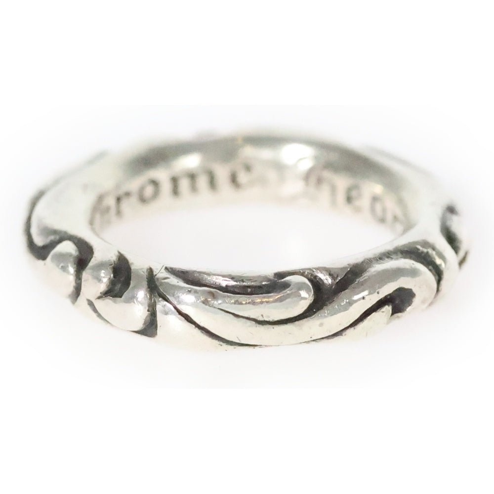 CHROME HEARTS(クロムハーツ) SCRL BAND スクロールバンド リング シルバー BCA351