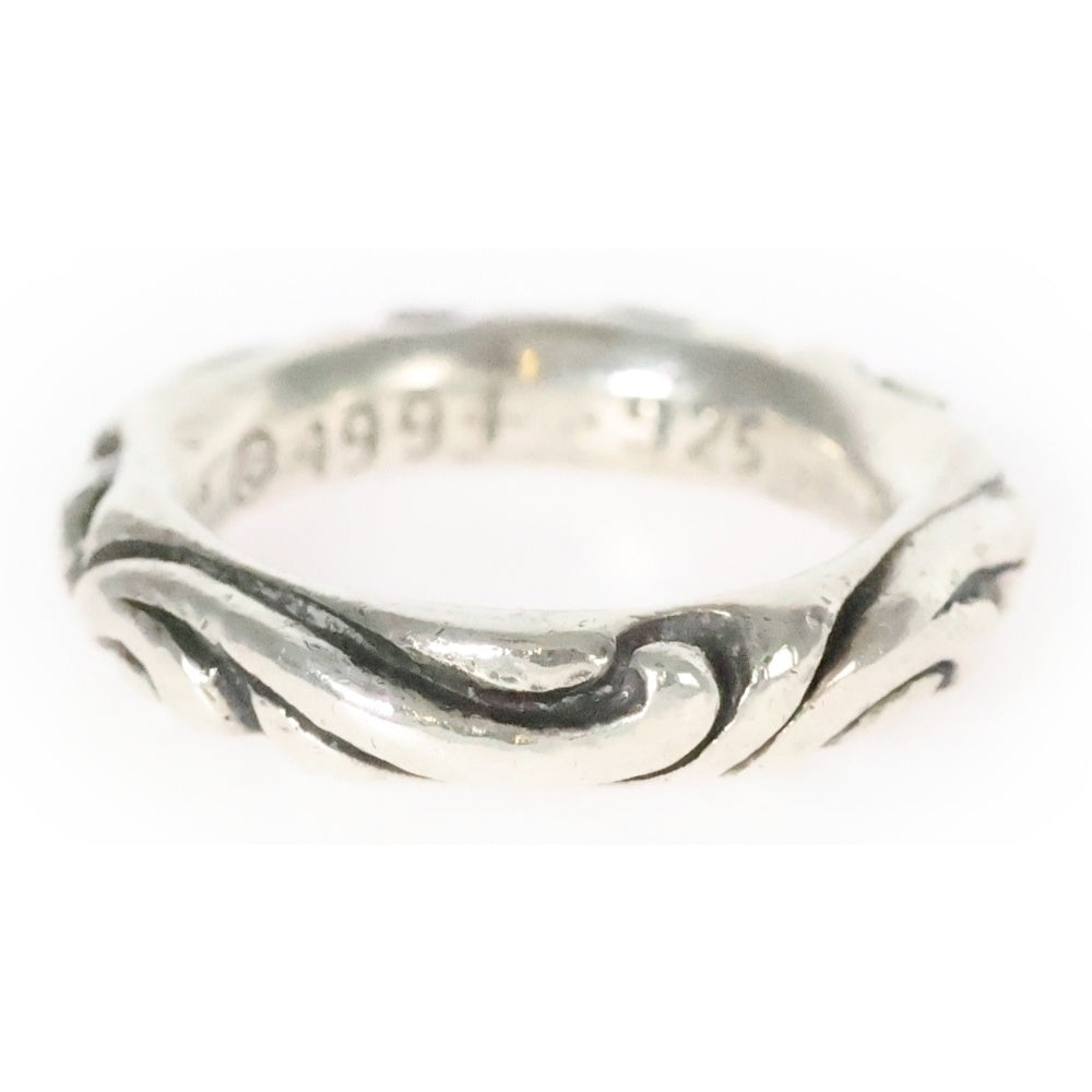 CHROME HEARTS(クロムハーツ) SCRL BAND スクロールバンド リング シルバー BCA351