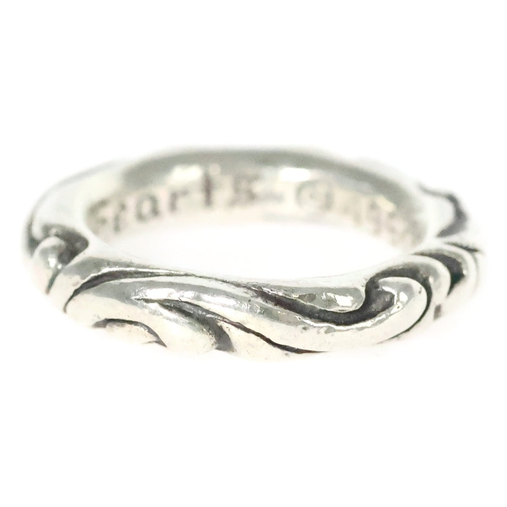 CHROME HEARTS(クロムハーツ) SCRL BAND スクロールバンド リング シルバー BCA351