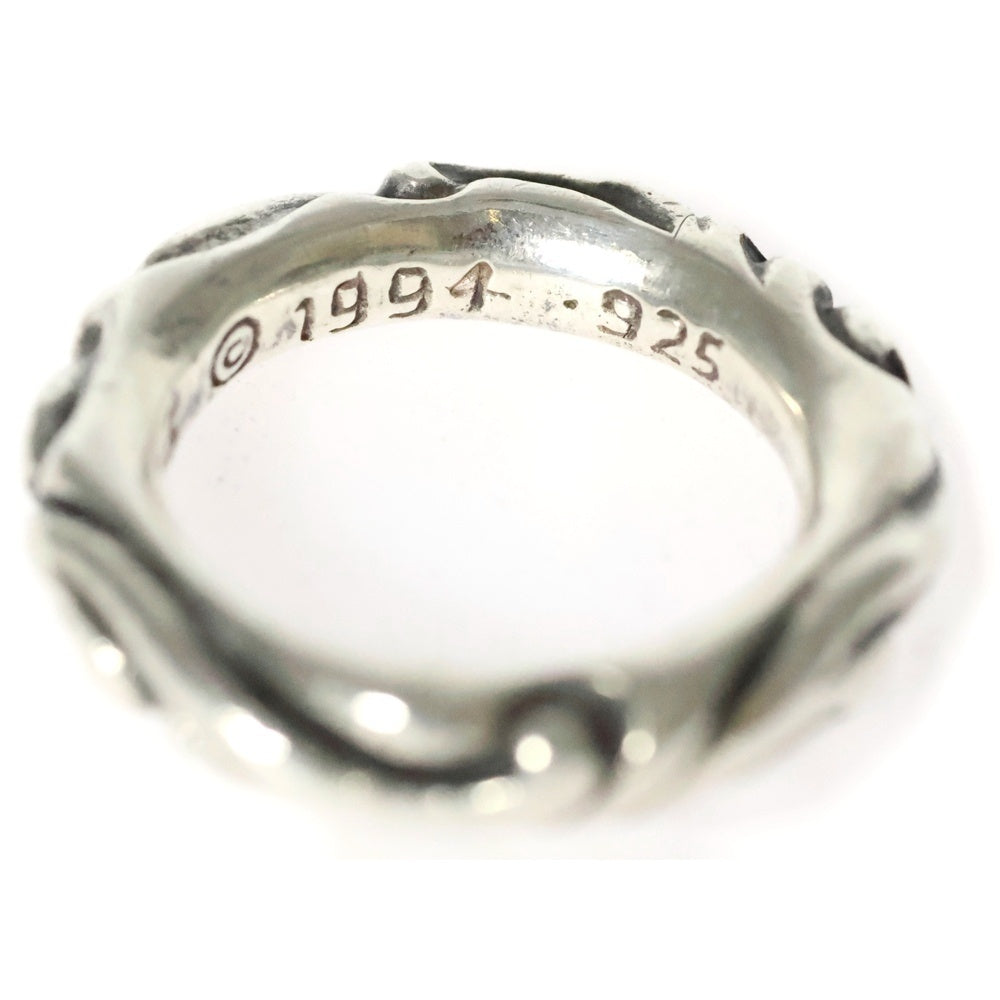 CHROME HEARTS(クロムハーツ) SCRL BAND スクロールバンド リング シルバー BCA351