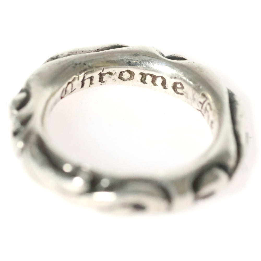 CHROME HEARTS(クロムハーツ) SCRL BAND スクロールバンド リング シルバー BCA351