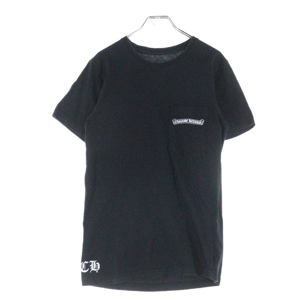 CHROME HEARTS(クロムハーツ) FLEURKNEE Tee フレアニー プリント クルーネック 半袖Tシャツ カットソー ブラック