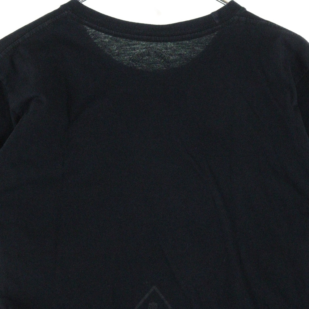 CHROME HEARTS(クロムハーツ) FLEURKNEE Tee フレアニー プリント クルーネック 半袖Tシャツ カットソー ブラック