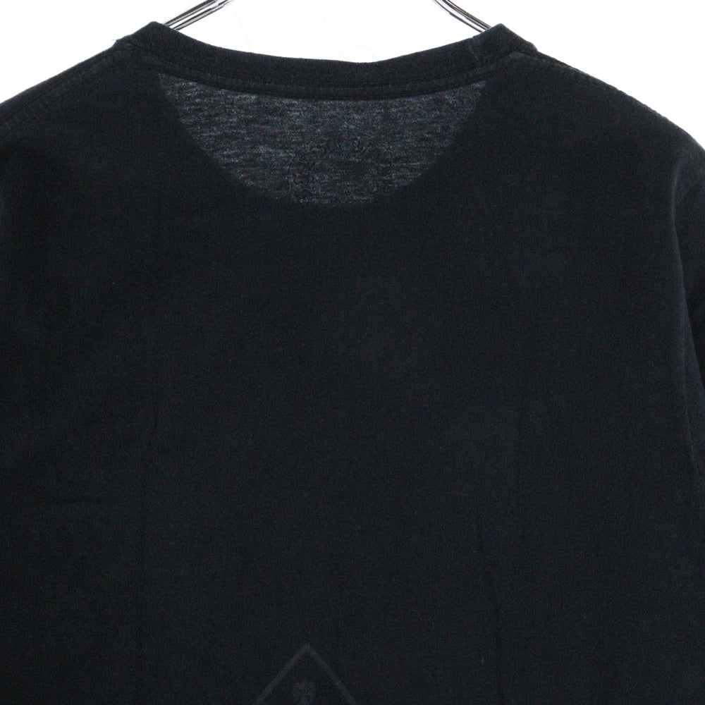CHROME HEARTS(クロムハーツ) FLEURKNEE Tee フレアニー プリント クルーネック 半袖Tシャツ カットソー ブラック