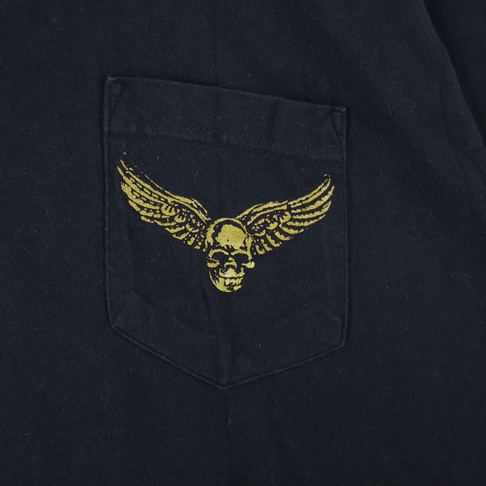 CHROME HEARTS(クロムハーツ) OLD Foti Skull Tee オールドモデル フォティ マハリアTシャツ ブラック