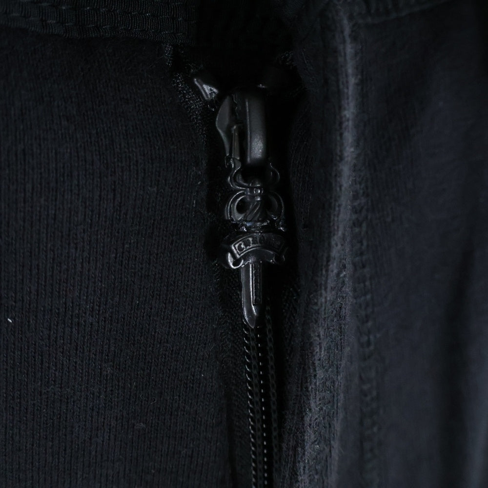 CHROME HEARTS(クロムハーツ) Cross Patch Shorts クロスパッチ ダガージップ ハーフパンツ ショーツ ブラック