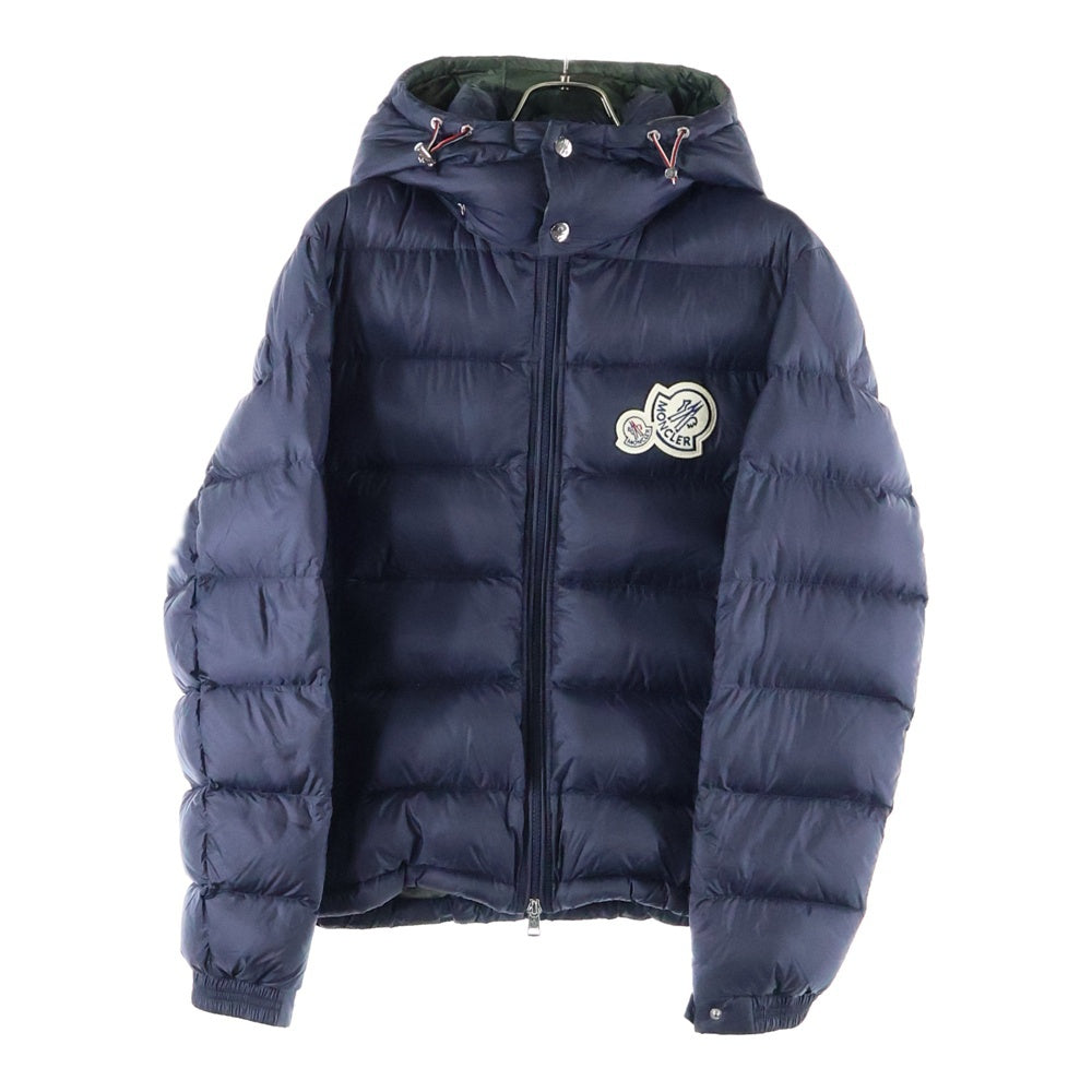 MONCLER(モンクレール) 19AW BRAMANT E20914181149 53334 ブラマント ナイロン ジップアップ ダウンジャケット ネイビー