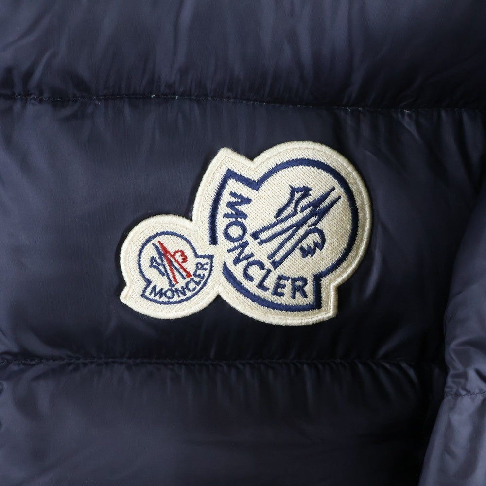 MONCLER(モンクレール) 19AW BRAMANT E20914181149 53334 ブラマント ナイロン ジップアップ ダウンジャケット ネイビー