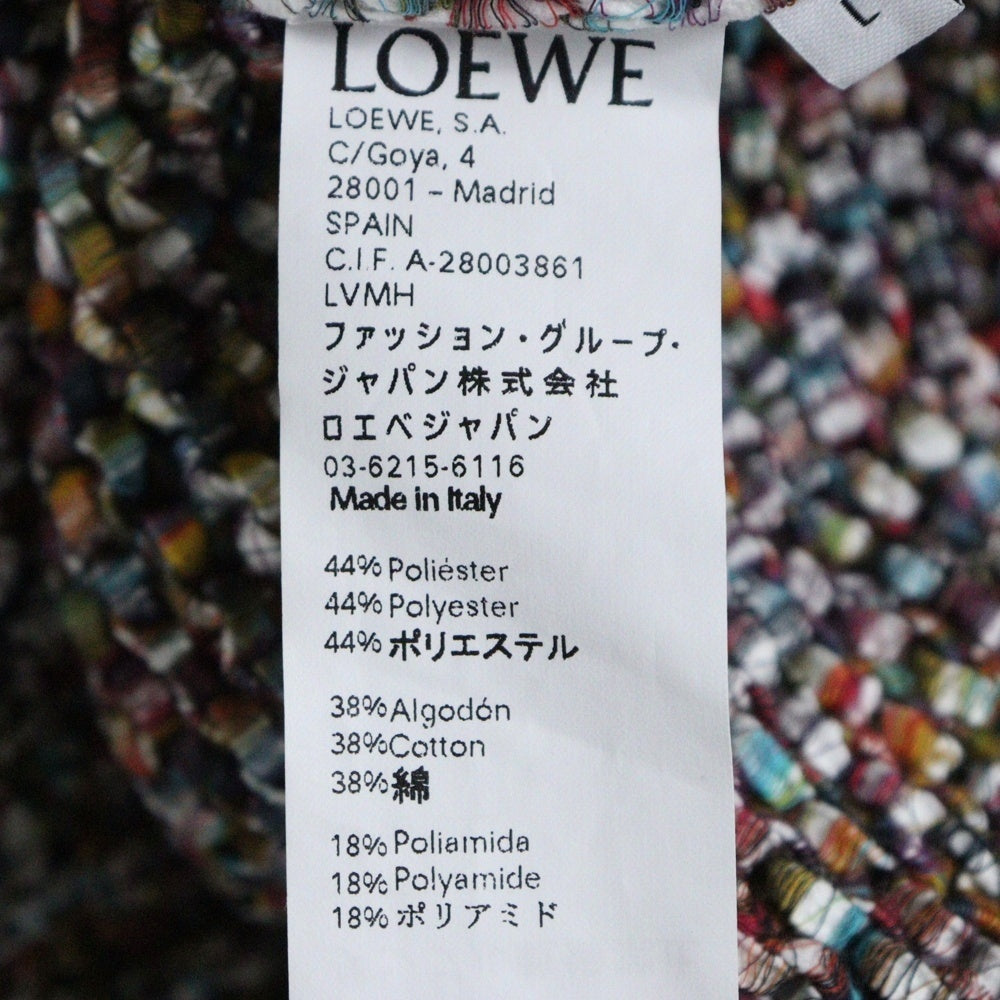 LOEWE(ロエベ) ローゲージクルーネックニット マルチカラー H3199180CO