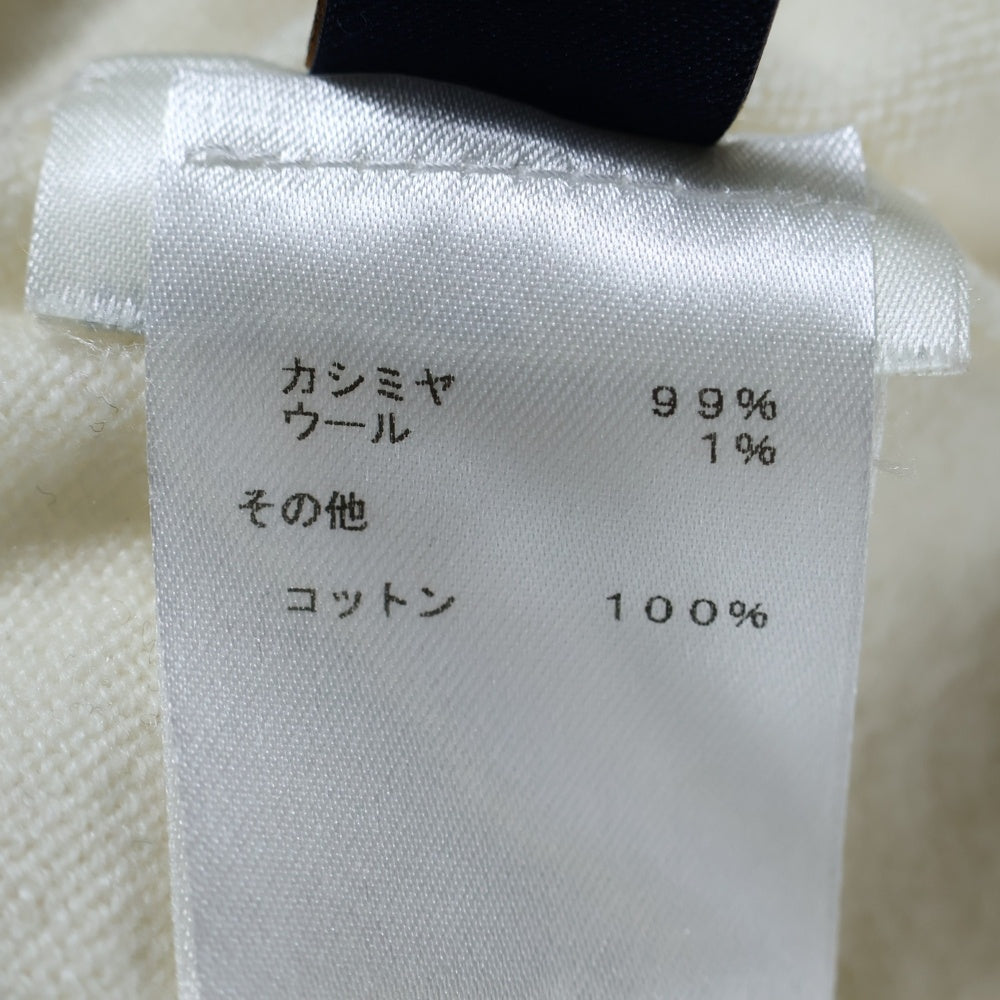 LOUIS VUITTON(ルイヴィトン) 19SS Plain Rainbow Cahmere Shirt HGN75WLZM 920N LVレインボーインタルシアカシミヤ半袖ニット アイボリー