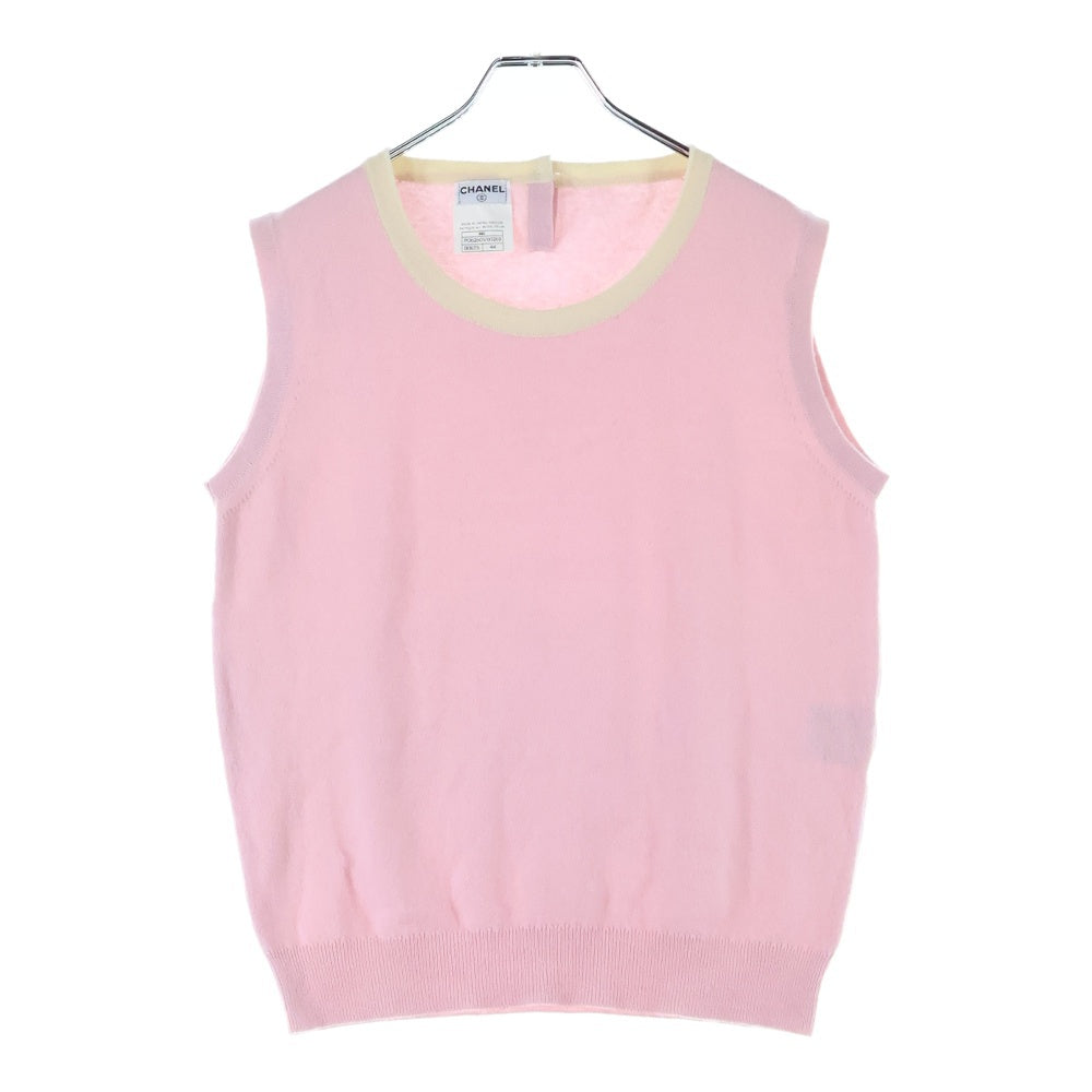 CHANEL(シャネル) カシミヤ ノースリーブセーター ニット レディース PO6260V00269