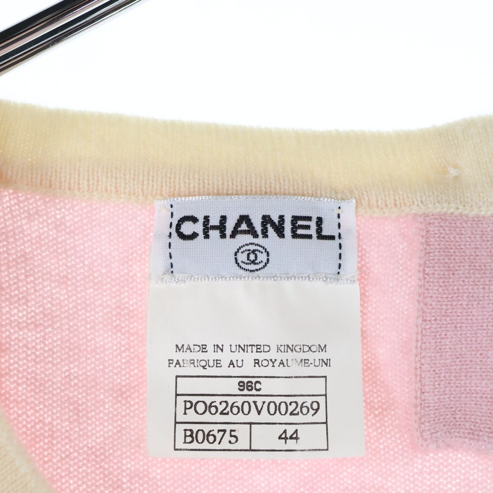 CHANEL(シャネル) カシミヤ ノースリーブセーター ニット レディース PO6260V00269