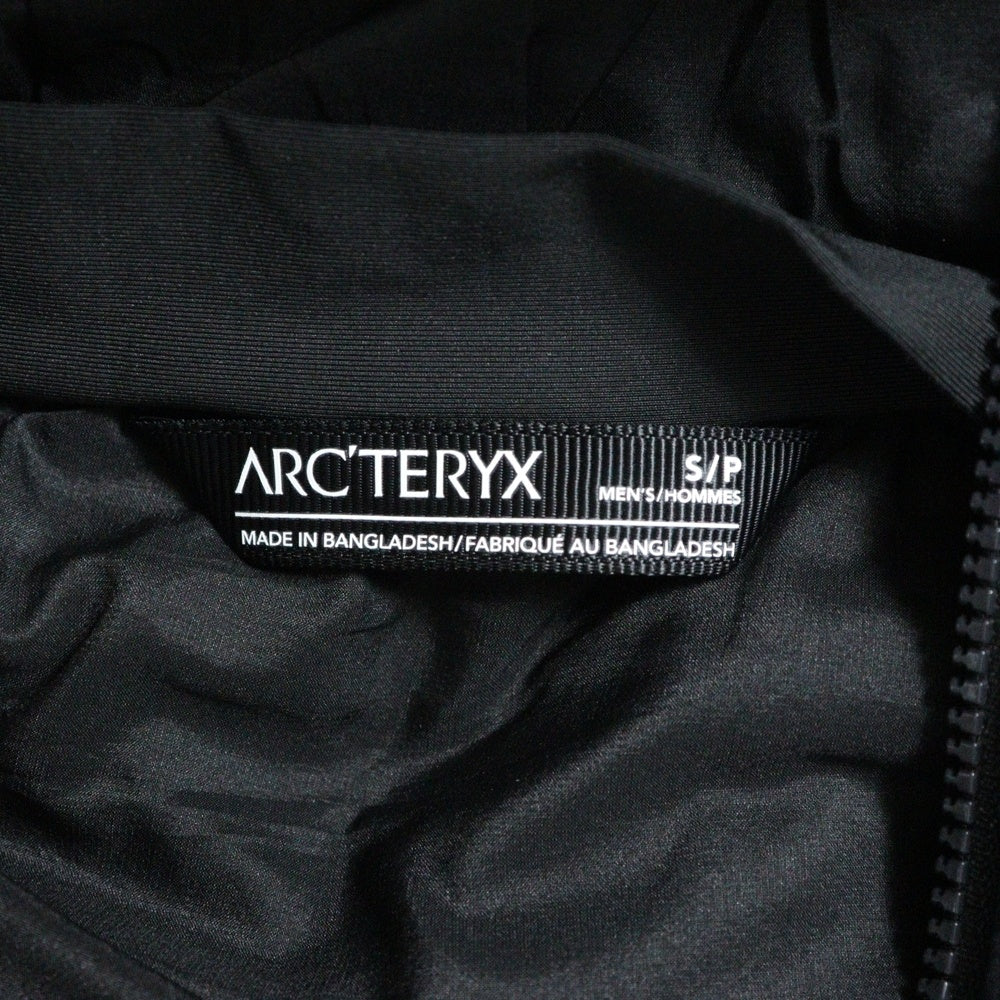 ARC'TERYX(アークテリクス) ATOM HEAVYWEIGHT HOODY アトムヘビーウェイトフーディ ナイロンジャケット ブラック 0623X000007302