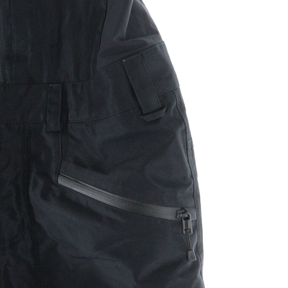 BURTON(バートン) GORE TEX ゴアテックス フロントロゴ ナイロンパンツ サロペット スキーウェア ブラック
