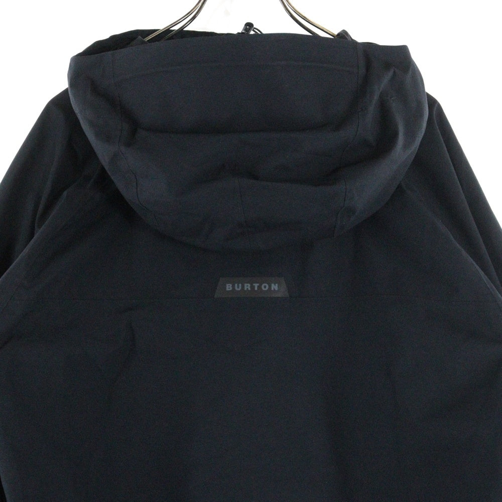 BURTON(バートン) GORE TEX ゴアテックス フロントロゴ ナイロンジャケット スキーウェア ブラック