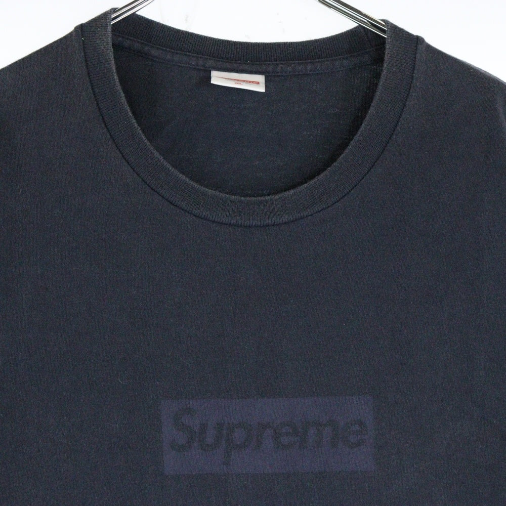 SUPREME(シュプリーム) 23SS Tonal Box Logo Tee トーナル ボックスロゴ 半袖カットソー Tシャツ ブラック