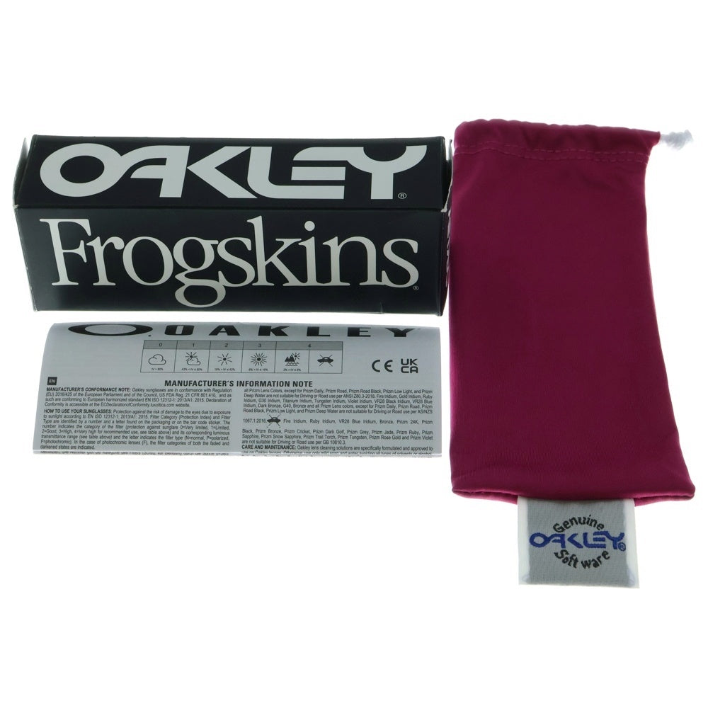 OAKLEY(オークリー) FROGSKINS フロッグスキン サングラス アイウェア ブラック 0009245
