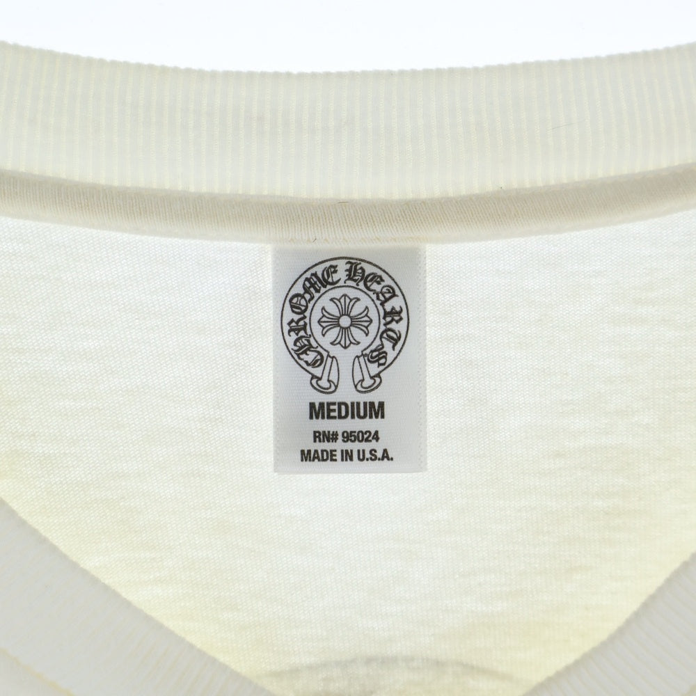 CHROME HEARTS(クロムハーツ) FOTI S/S Tee フォティ プリント 半袖Tシャツ カットソー ホワイト
