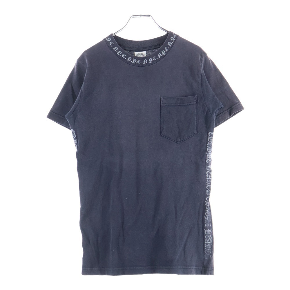 CHROME HEARTS(クロムハーツ) OLD TOKYO Neck Logo Tee オールドモデル東京限定 ネック ロゴ 半袖カットソー Tシャツ ブラック