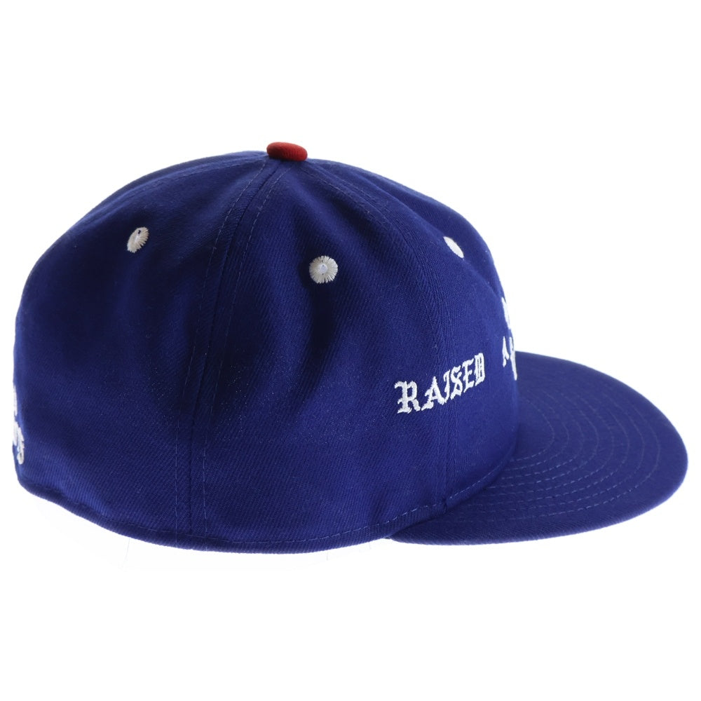 SAINT MICHAEL(セントマイケル) ×NEW ERA LOGO CAP ニューエラ ロゴ刺繍 ベースボールキャップ ブルー 208824 24060