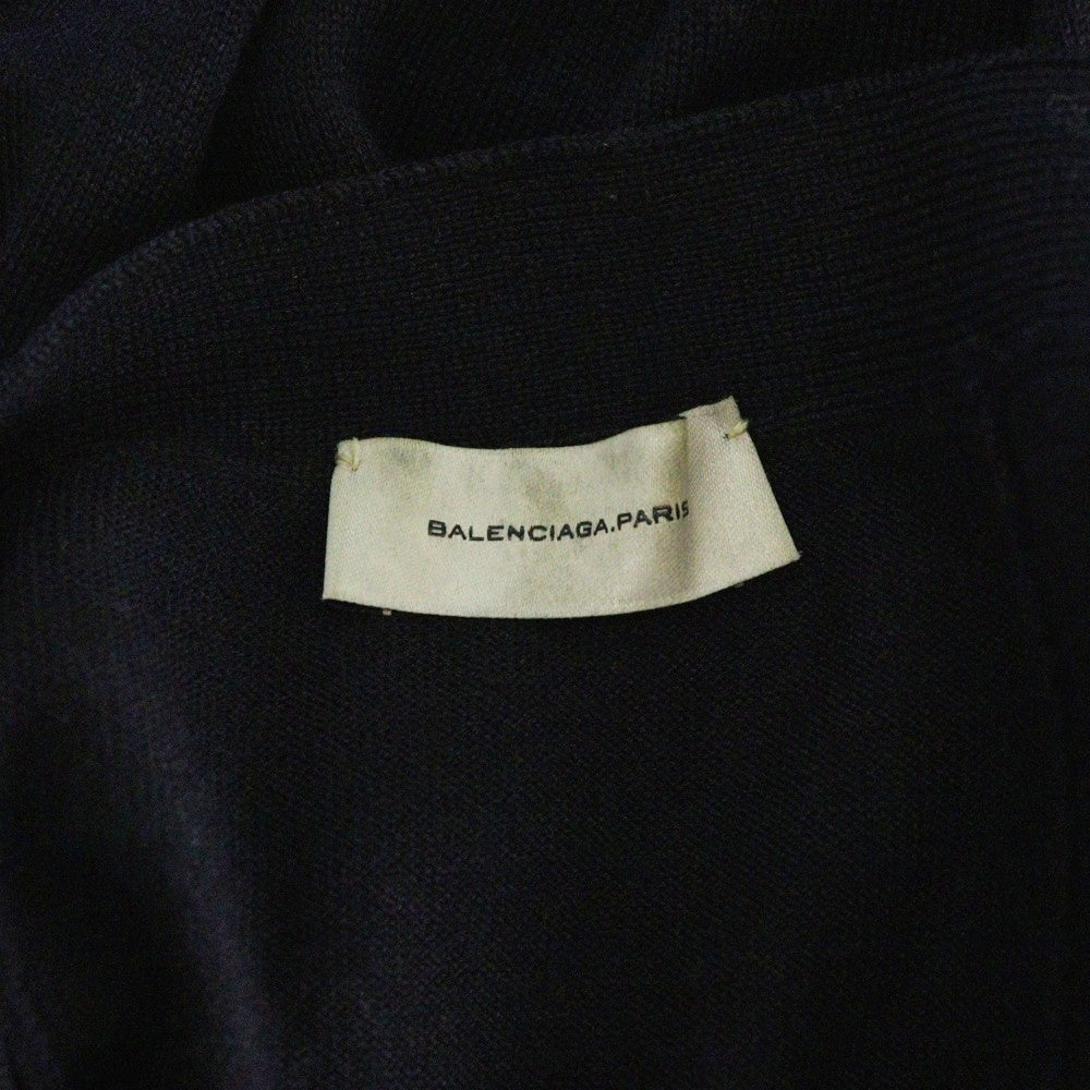 BALENCIAGA(バレンシアガ) カーディガン ウール カシミヤ混 イタリア製 ネイビー