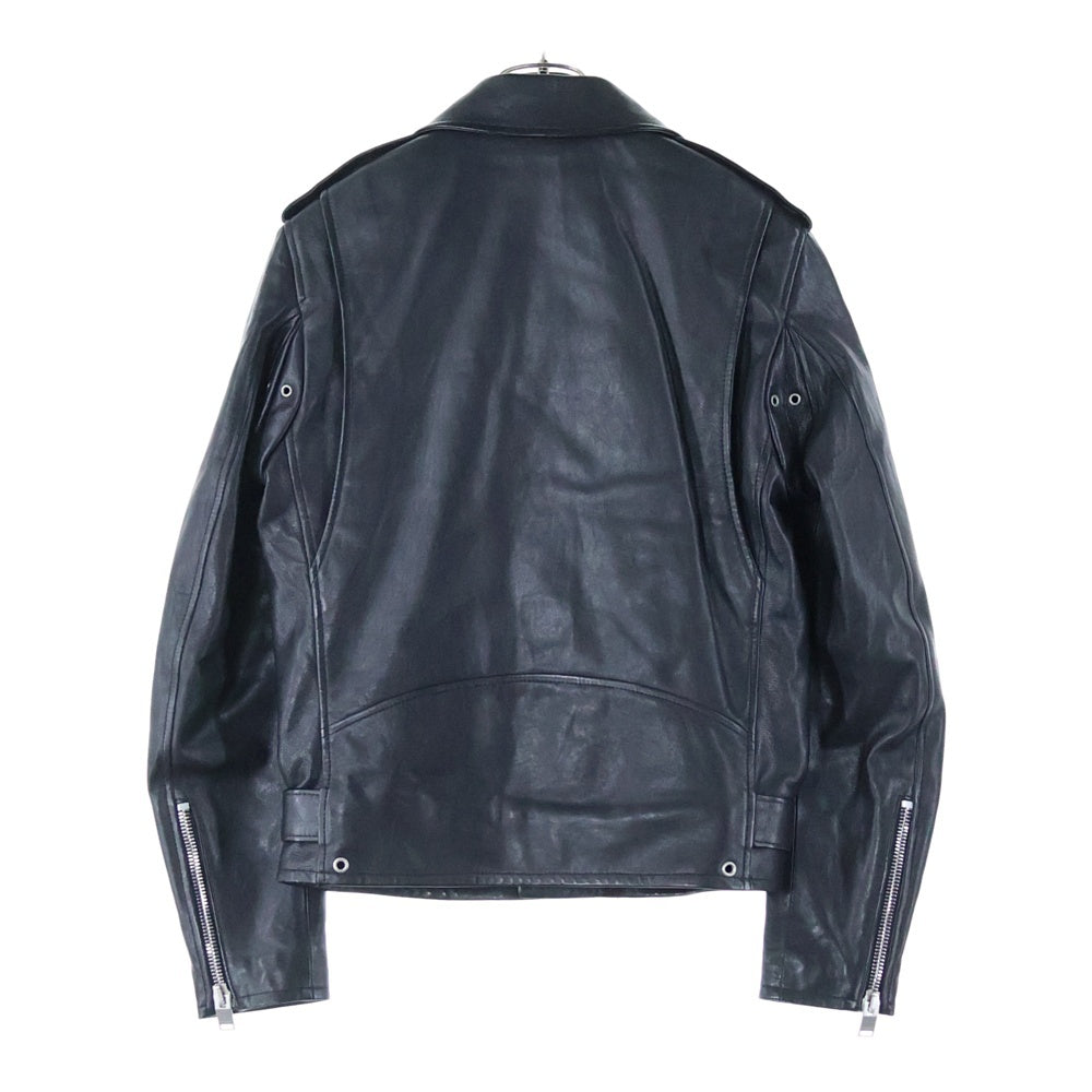 SAINT LAURENT PARIS(サンローランパリ) L17 ラムスキン モーターサイクル ライダースジャケット ブラック 361694 Y5GC1