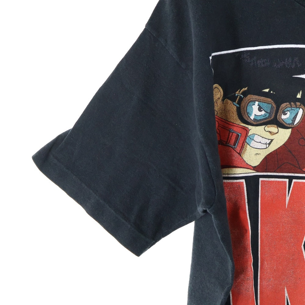 VINTAGE(ヴィンテージ) 80S AKIRA 1988 金田vsジョーカー 両面プリント クルーネック 半袖Tシャツ ブラック
