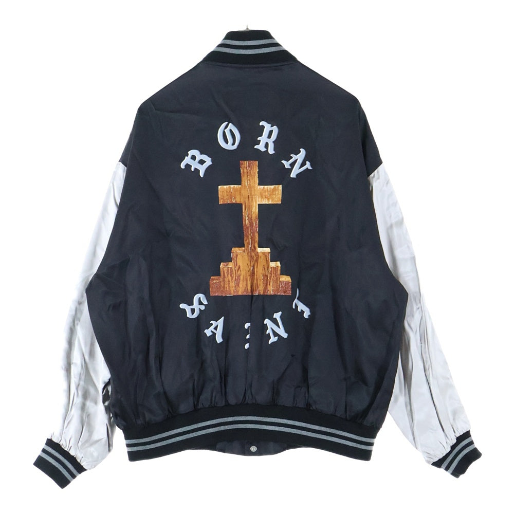 SAINT MICHAEL(セントマイケル) 24SS xBORN RAISED SATIN JACKET