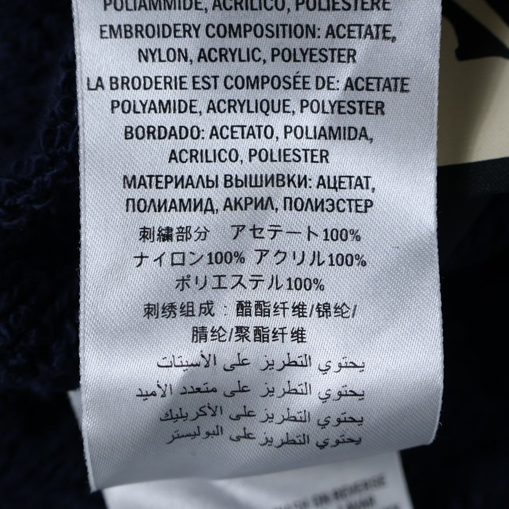 GUCCI(グッチ) 18AW ×MLB NY ニューヨーク ヤンキース フロント刺繍 ジップアップパーカー ネイビー 519681 X9Y96