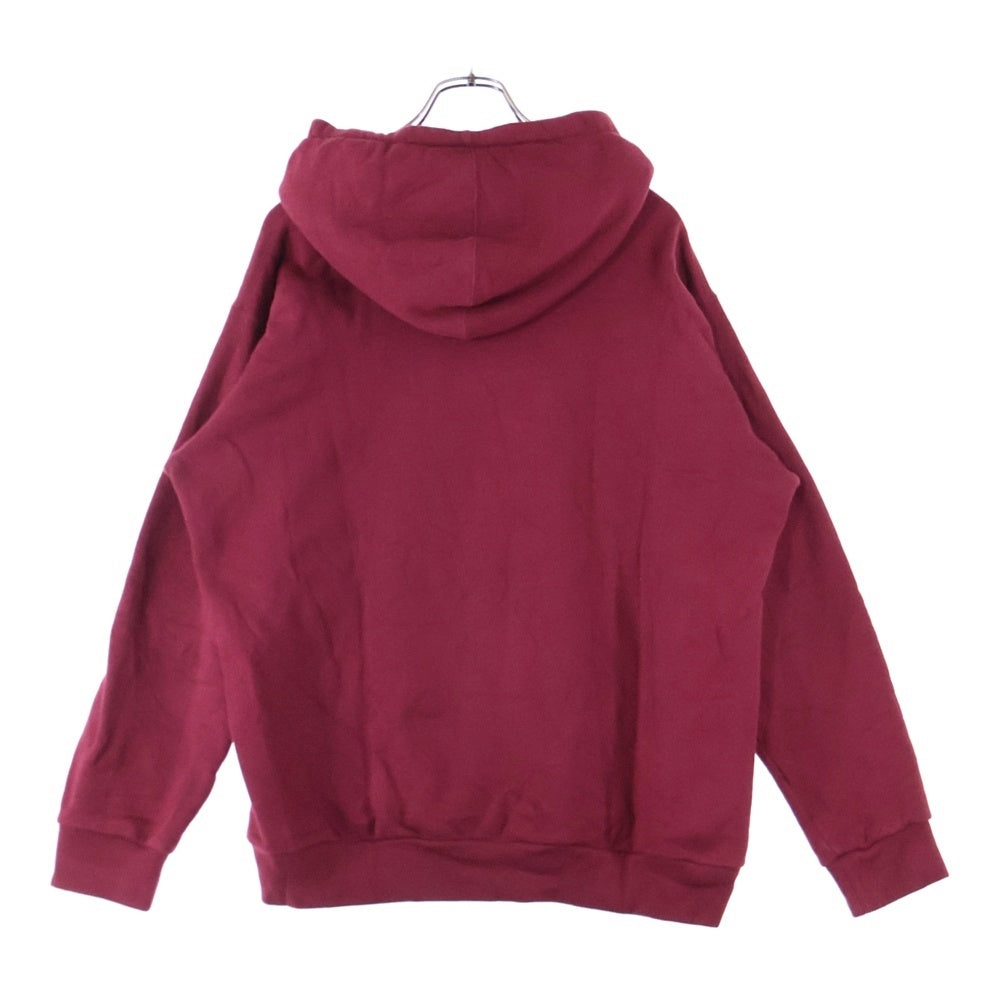 GUCCI(グッチ) 20SS Orgasmique Sweat Hoodie フロントロゴプリント コットン プルオーバーパーカー ボルドー 623244 XJCK0