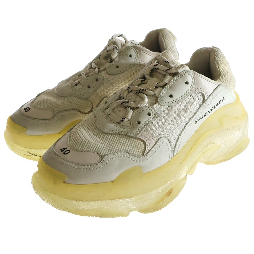 BALENCIAGA(バレンシアガ) Triple S トリプルエス ダッド ローカットスニーカー ホワイト 541624