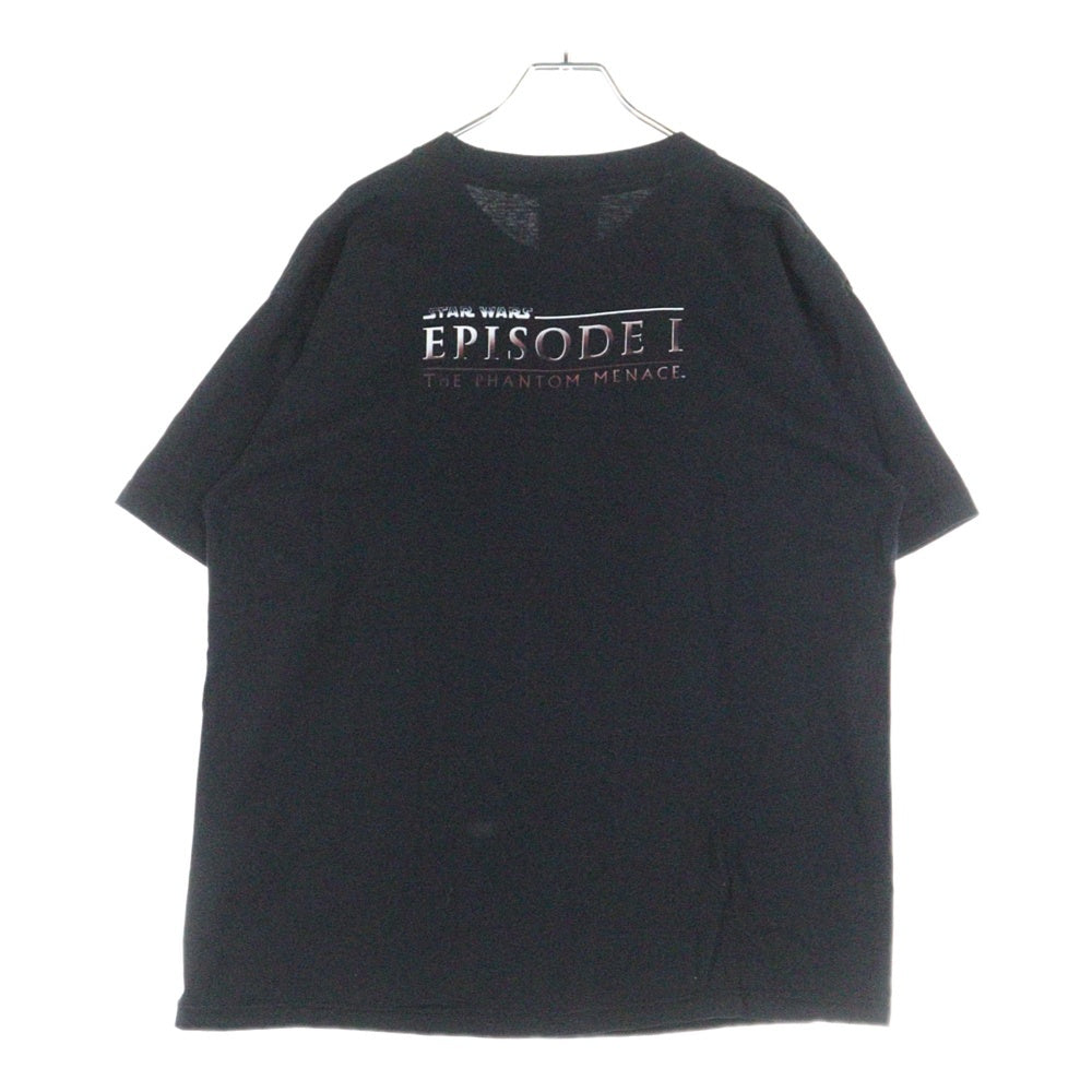 VINTAGE(ヴィンテージ) 90s STAR WARS ANAKIN SKYWALKER スターウォーズ アナキンスカイウォーカー ムービー 半袖Tシャツ クルーネックカットソー ブラック