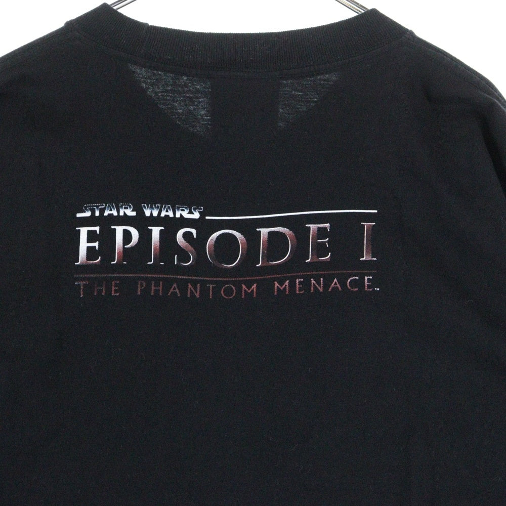 VINTAGE(ヴィンテージ) 90s STAR WARS ANAKIN SKYWALKER スターウォーズ アナキンスカイウォーカー ムービー 半袖Tシャツ クルーネックカットソー ブラック