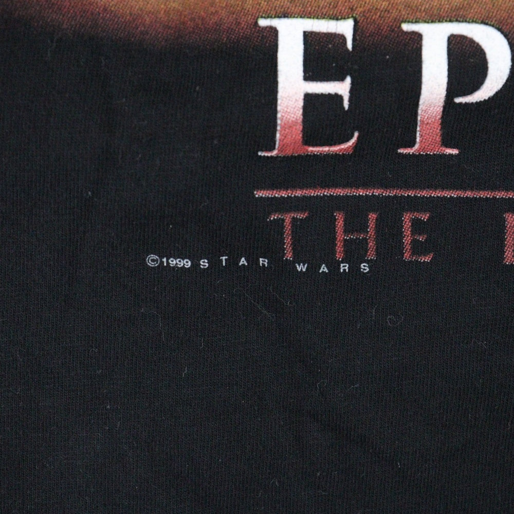 VINTAGE(ヴィンテージ) 90s STAR WARS ANAKIN SKYWALKER スターウォーズ アナキンスカイウォーカー ムービー 半袖Tシャツ クルーネックカットソー ブラック