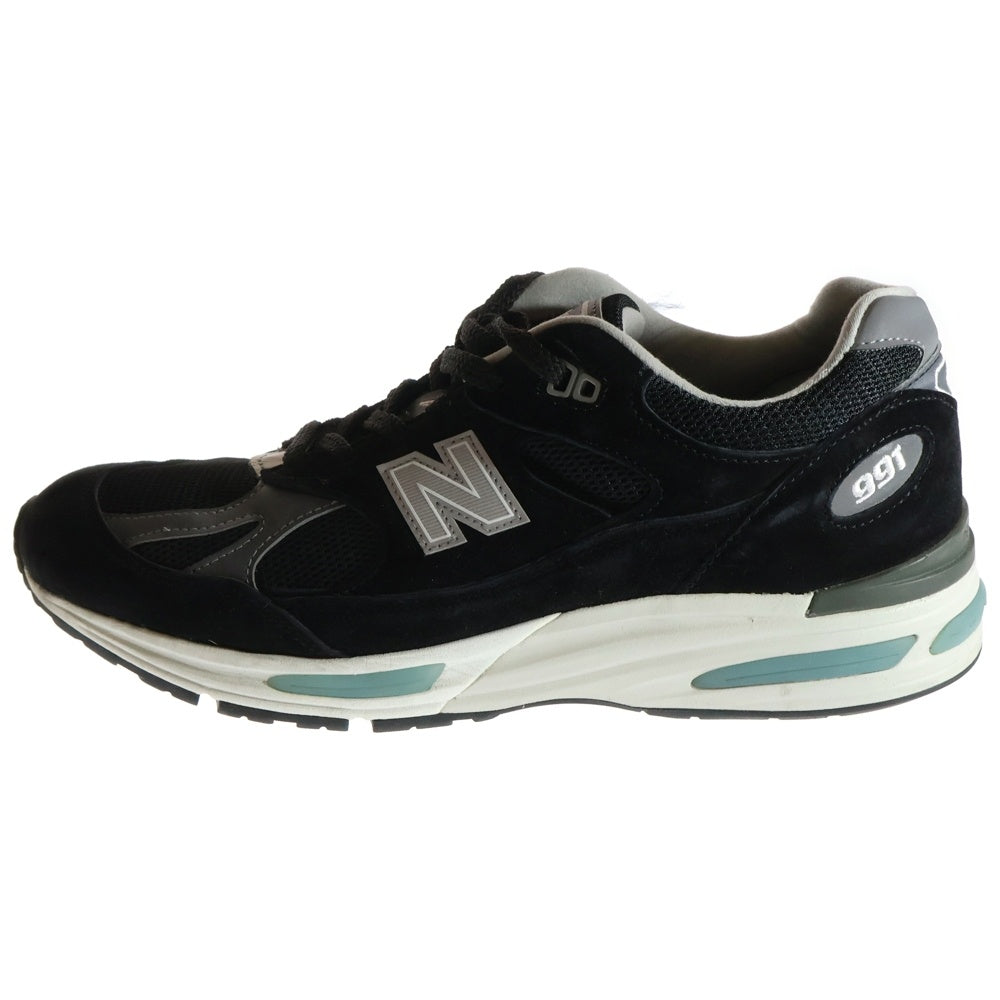 New Balance(ニューバランス) Made in UK 991 v2 BK2 ローカットスニーカー ブラック U991BK2 US10/28.0cm