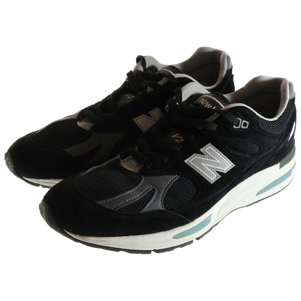 New Balance(ニューバランス) Made in UK 991 v2 BK2 ローカットスニーカー ブラック U991BK2 US10/28.0cm